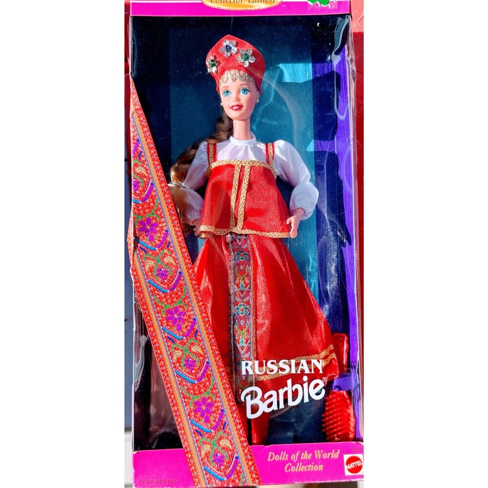 Russian Barbie Doll - Dolls of the World Collection 1996 Mattel Collector Doll